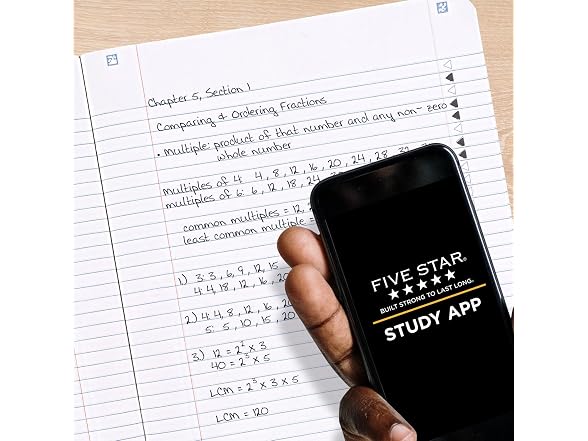 Five Star Composition Books + Study App