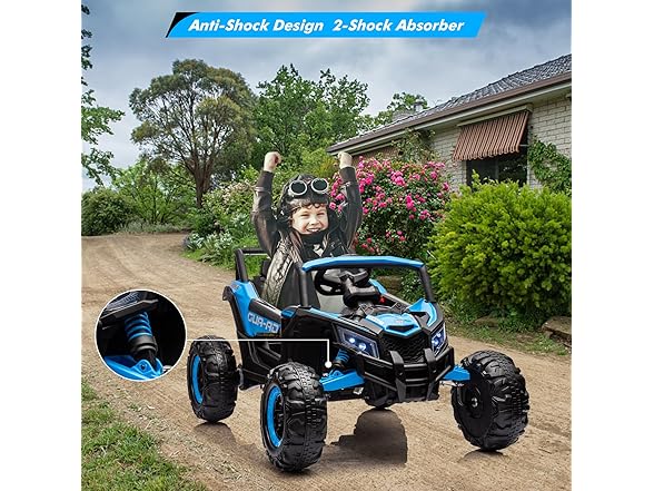 Ride on UTV Car, 24V,Blue