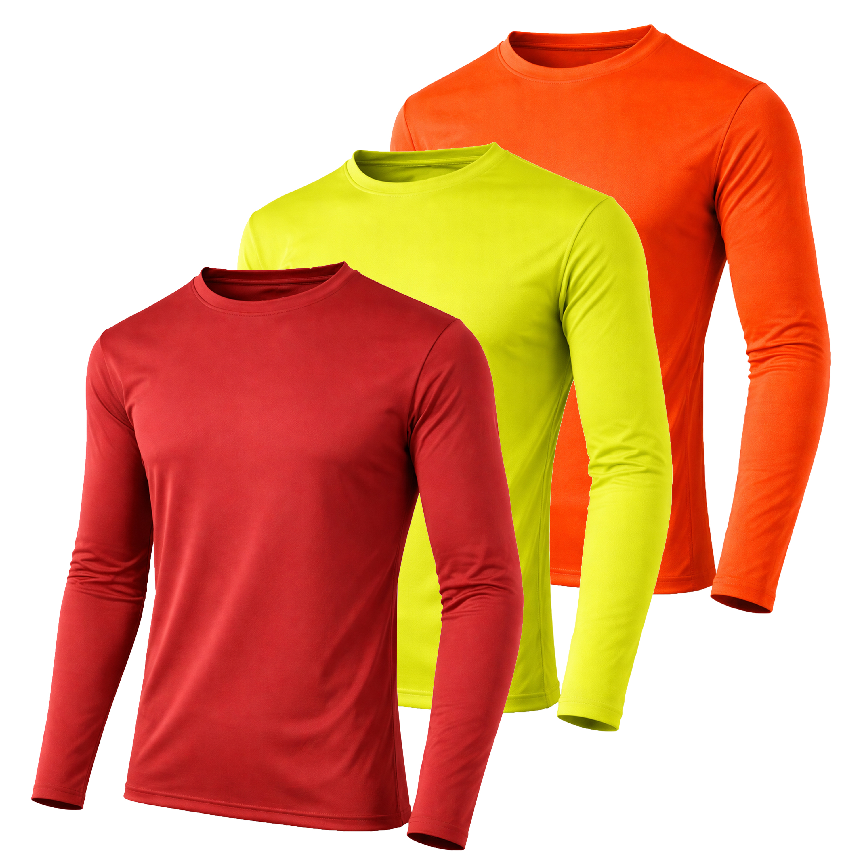 3Pk Mens L/S Performance Shirt - Gallery 21