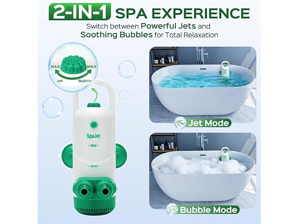 DOWENTO Bathtub Jets for Tub Mint Green