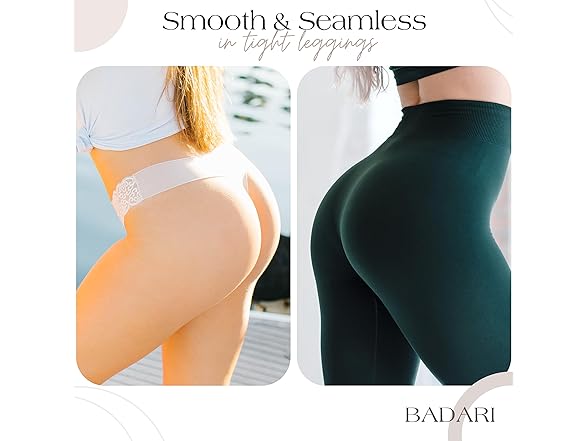 BADARI Seamless Athletic Thongs