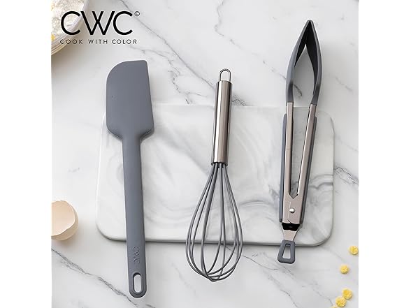 Stainless Steel BBQ & Tongs Set