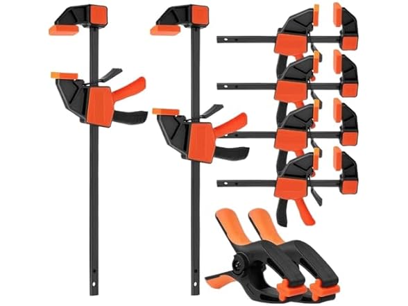 LYAFNG AAP-Tool-128 Bar Clamps 8-Pack