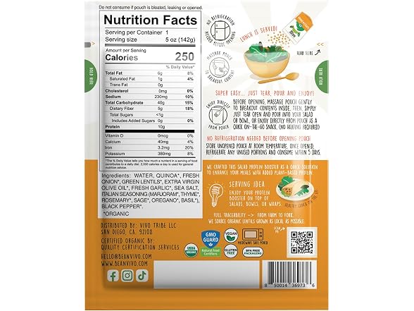 BeanVivo BeanVIVO Protein Booster, 3pk
