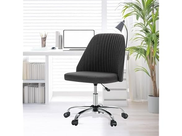 YSSOA Office Desk Chair with Back and Wheels