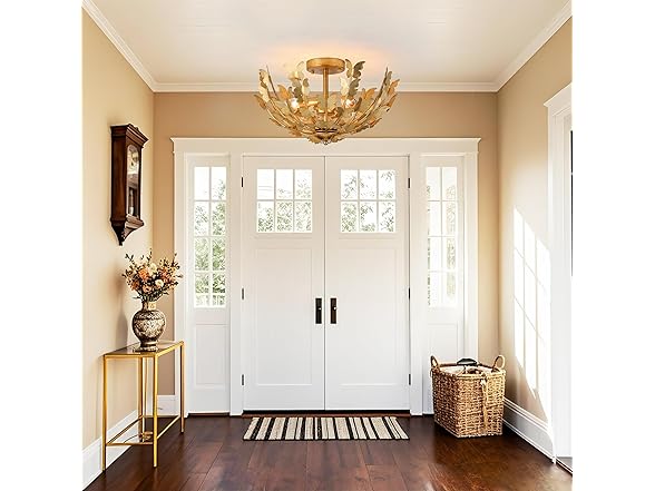 Parrot Uncle BBC3019 Medium Gold Chandeliers for Dining Ro