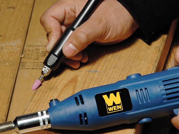 thumbnail image 2 of WEN Variable Speed Rotary Tool Kit With Flex Shaft & Keyless Chuck, 1 Amp 2 of 5