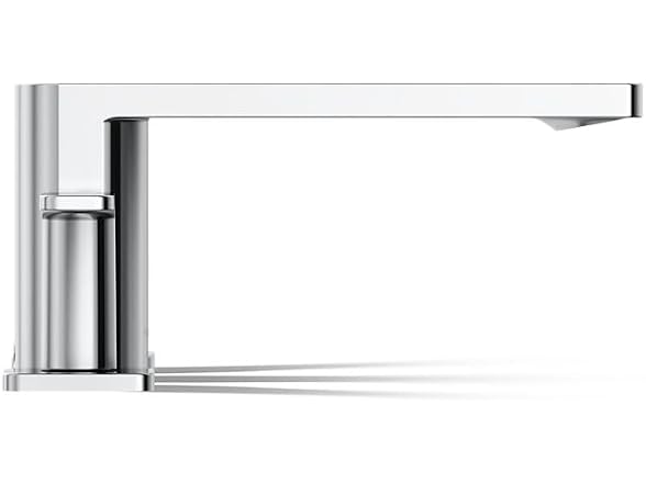 Kohler 27121-4-CP Parallel Two-Handle Deck-Mount Bath Faucet