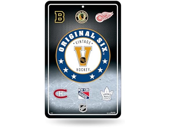 Rico NHL Metal Home Decor Sign 11x17