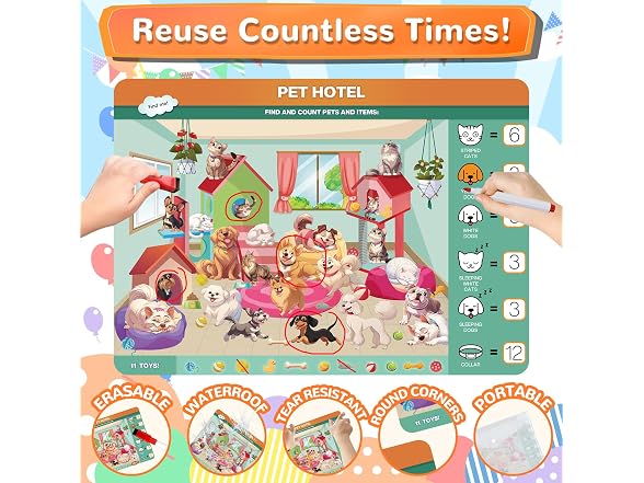 OHARLOBE Search and Find Books for Kids - Gallery 6