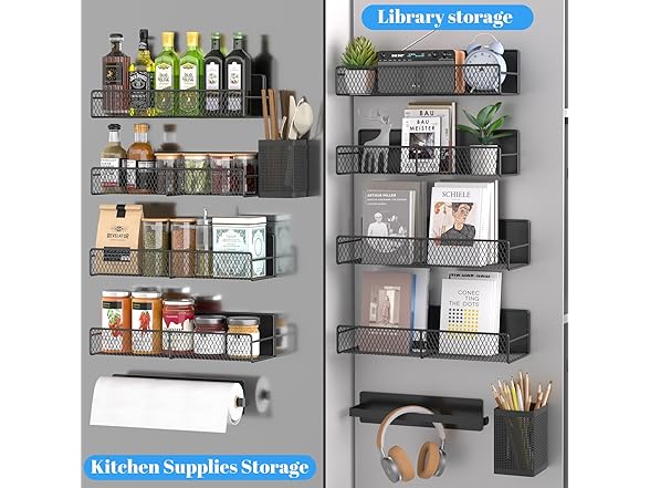 Magnetic Shelves for Washing Machine 6 Pack