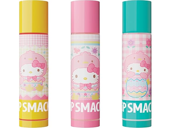 Lip Smacker Hello Kitty Lip Balm Trio