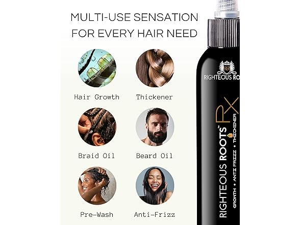 Righteous Roots Hair Oil for Hair Growth