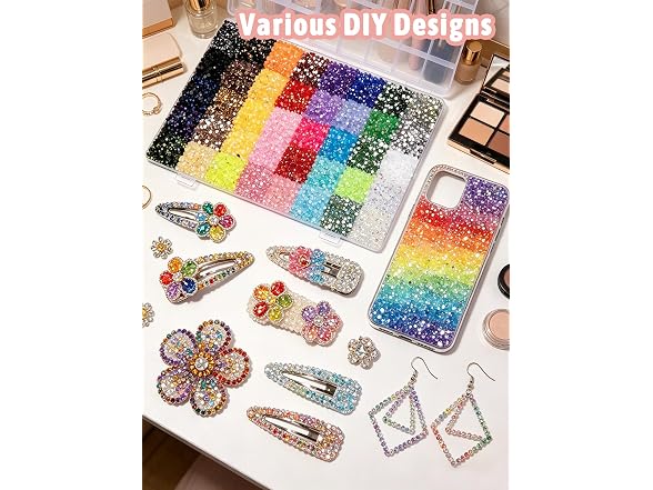 Klimonla Bedazzler Kit with Rhinestones