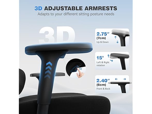 TECHREST Ergonomic Office Desk Chair