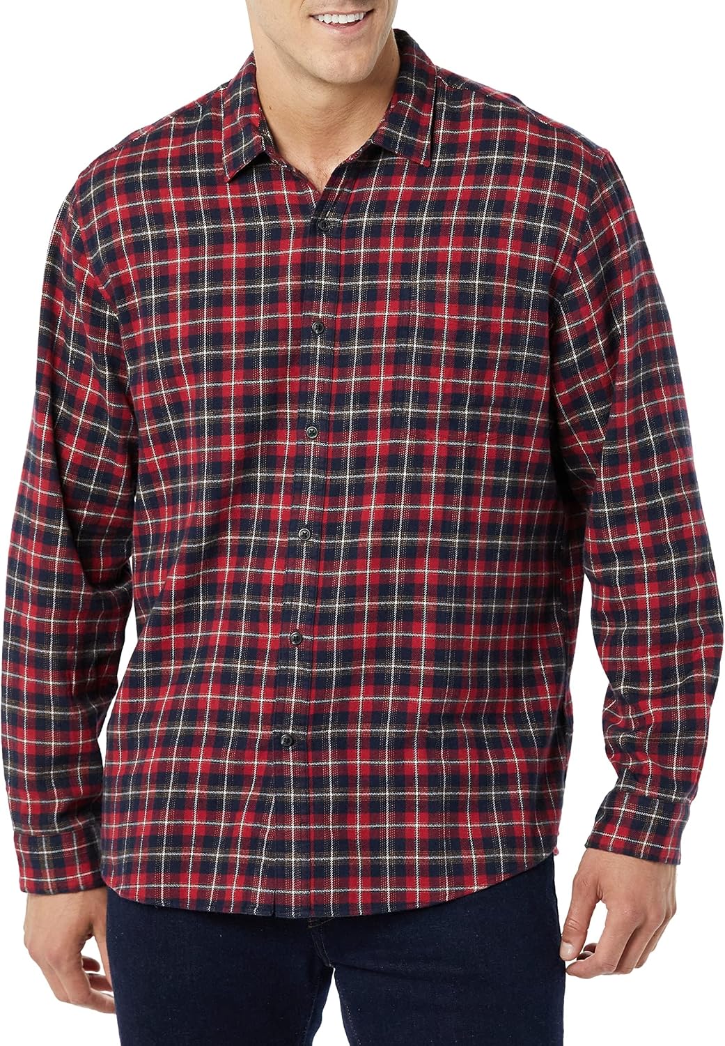 Amazon Essentials Men Long-sleeve Flannel Shirt - Gallery 37