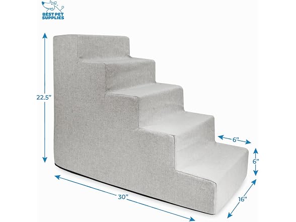 Best Pet Supplies Dog Stairs & Steps - Foam Steps