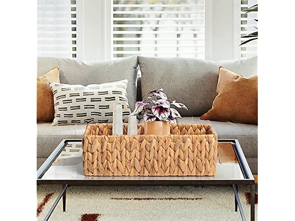 Sukkiri Homu Set of 2 Wicker Storage Baskets