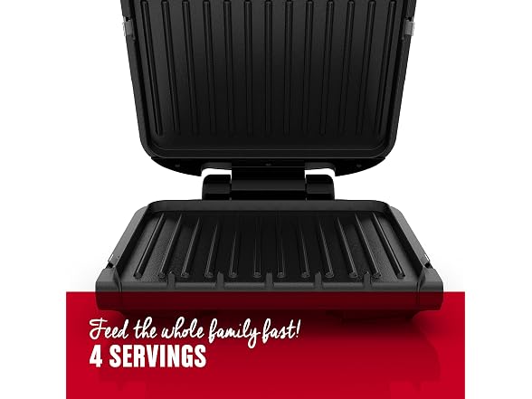 George Foreman Electric Grill and Panini Press - Gallery 3