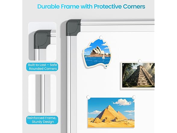 VUSIGN Dry Erase Board, 24 × 18 inches