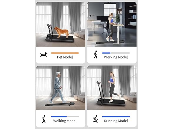 Walking Pad Treadmill with Incline