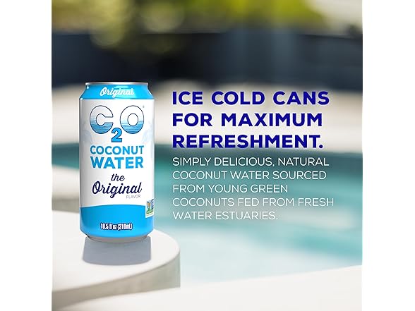 24PK C2O - Coconut Water, The Original Flavor