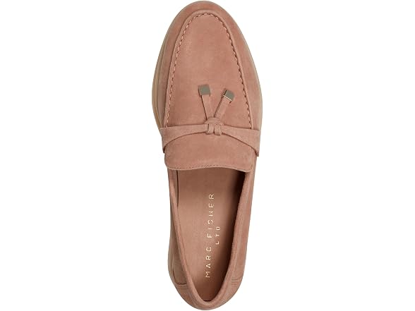 Marc Fisher LTD Womens Yanelli, Rose Suede, 6, Medium