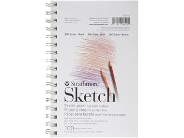 $6.99 Strathmore 200 Series Sketch Pad, 5.5x8.5 inch dealfomo