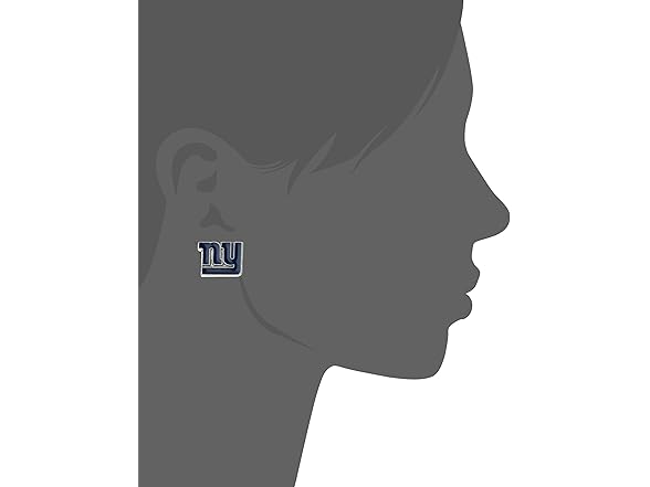 New York Giants Stud Earrings