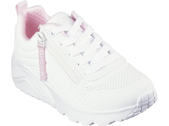 Skechers Kids' Girls Uno Lite - Easy Zip Sneaker