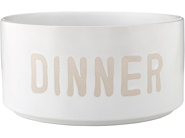 Santa Barbara Ceramic Stackable Pet Bowls