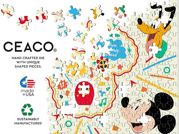 Ceaco 4 in 1 Kids Disney Classic Multipack Jigsaw Puzzle