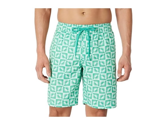 Light Blue Mint Green Sun Geo