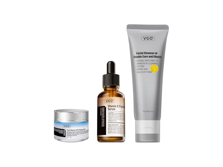 VGO Skincare Set Cleanser Moisturizer