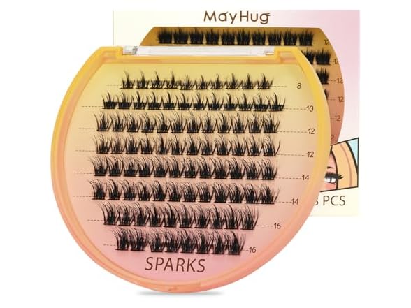 MayHug 88Pcs 8-16MIX DIY Lash Extension