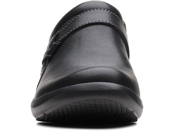  Clarks Angie Mist Black Leather 11 