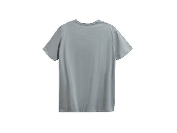 Hurley Surf Co Men's Graphic Tee Blue Grey - Gallery 7