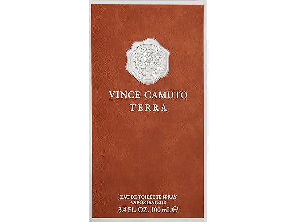 Vince Camuto Terra Eau de Toilette Spray for Men, 3.4 Fl Oz
