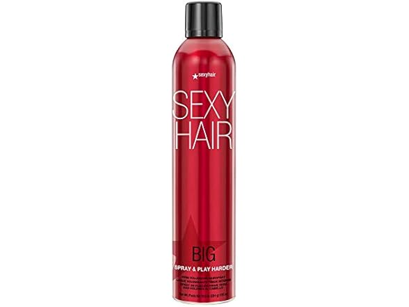 (2 Pack) Sexy Hair Spray & Play Harder Firm Volumizing Hairspray, 10 oz