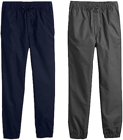 2PK Toddler's Classic Twill Joggers