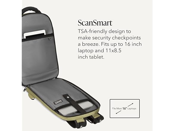 SwissGear Travel Tech Pro Laptop Backpack