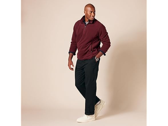 Amazon Essentials Men Classic-fit Flat-front Pant