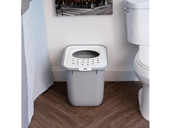 IRIS USA Large Top Entry Cat Litter Box with 