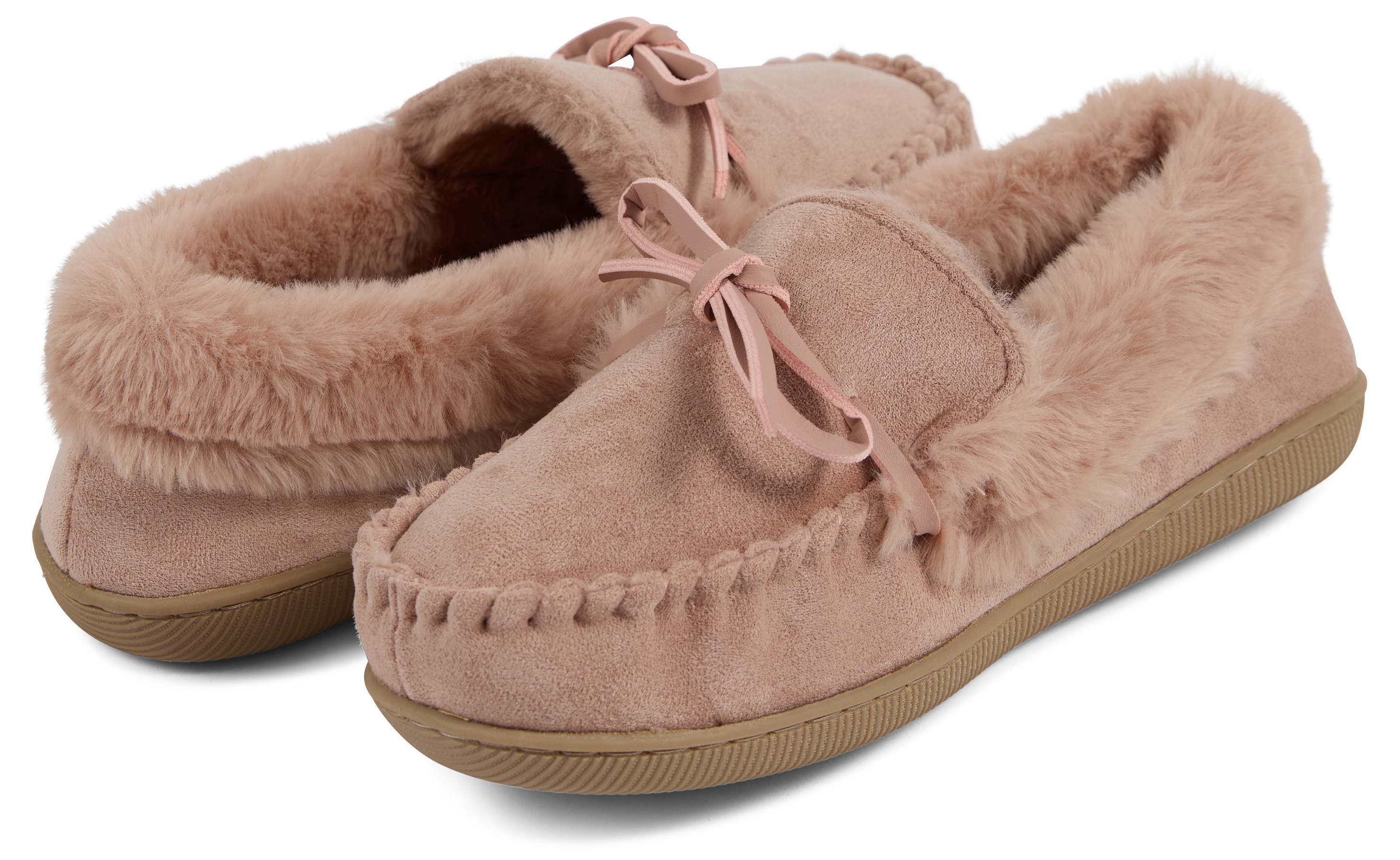 Floopi Women's Microsuede Moccasin Slipper - Gallery 12