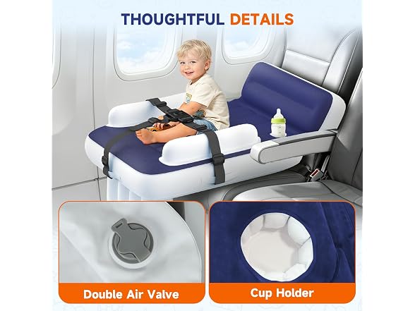 Deeteck Toddler Airplane Bed