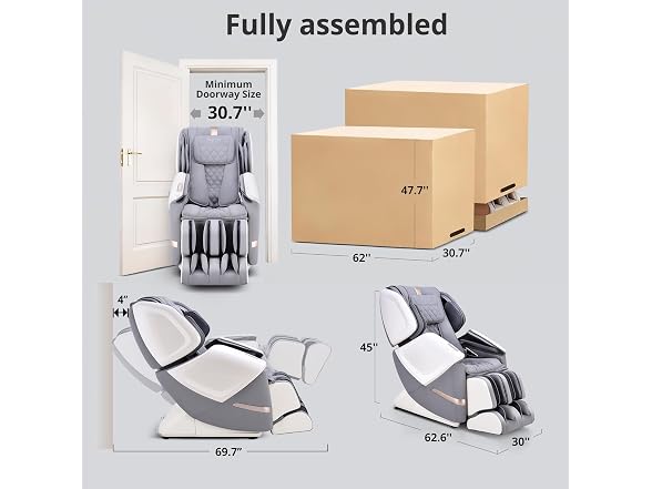 MYNTA 4D Massage Chair 4D+2D Dual