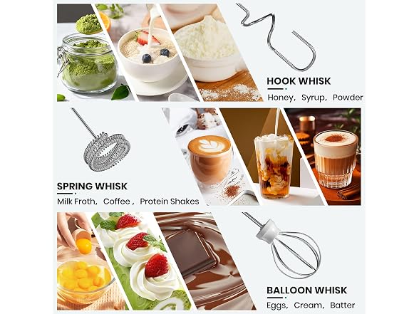 Milk Frother Handheld Rechargeable