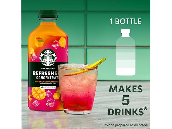 Starbucks Refreshers Concentrate Mango Dragonfruit