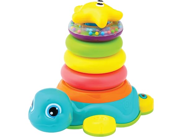 Kidoozie Bump Around Stacking Turtle