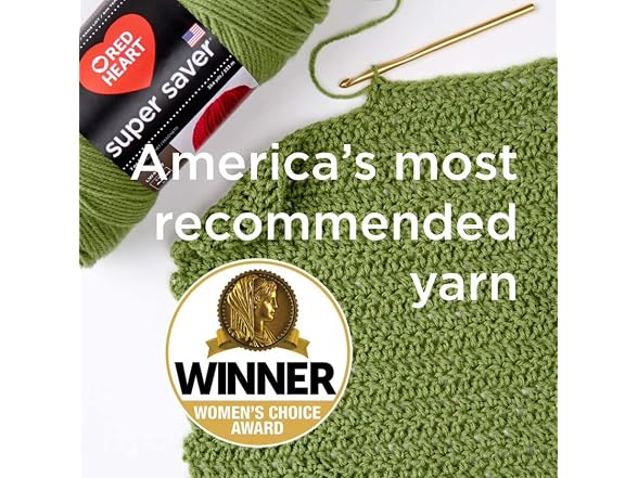 Red Heart Super Saver Metallic Yarn for